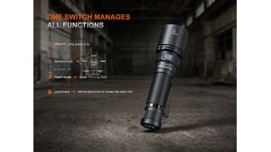 Fenix C7 V2.0 - Lanternă Tactică - 3300 Lumeni - 575 Metri